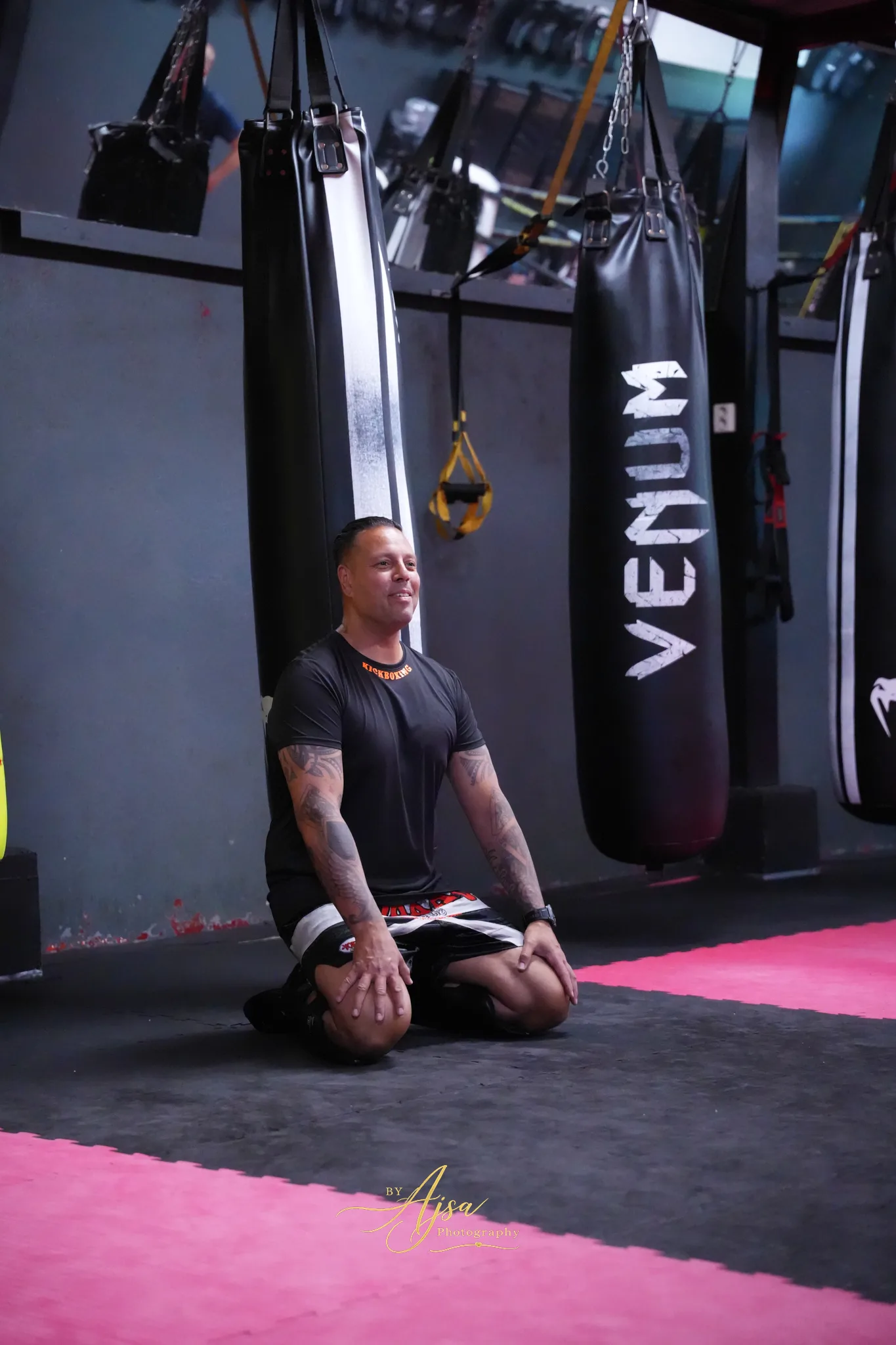 Trainer Robert Lesimanoeaja van Utara Fight Groningen